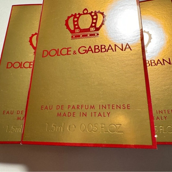 x6 Dolce & Gabanna Q Intense .05oz Mini Travel Sample size spray - Picture 2 of 4